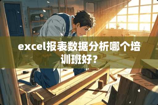 excel报表数据分析哪个培训班好？