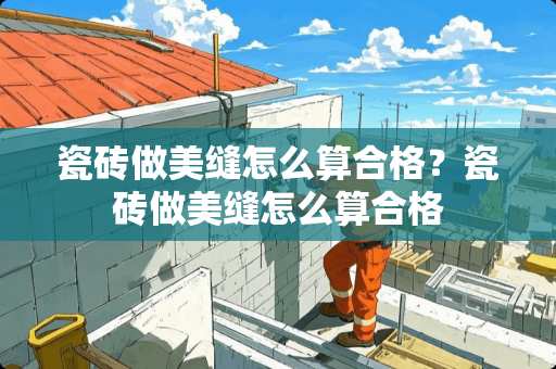 瓷砖做美缝怎么算合格？瓷砖做美缝怎么算合格