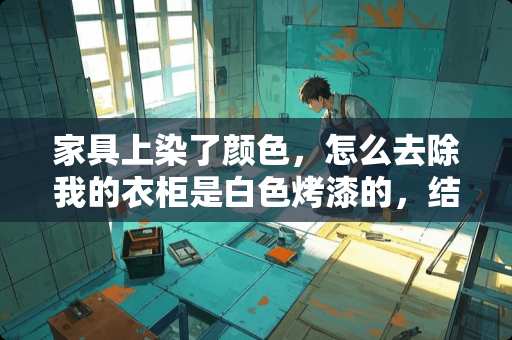家具上染了颜色，怎么去除我的衣柜是白色烤漆的，结婚 白色家具染色了怎么办