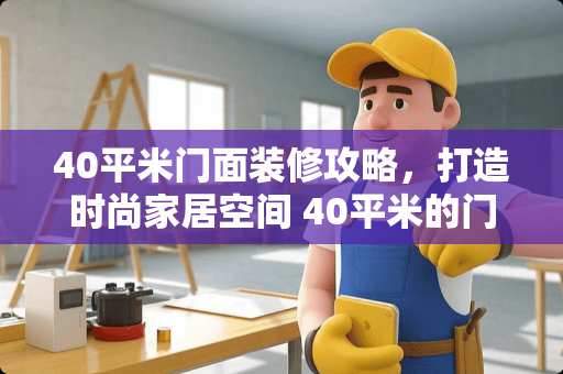 40平米门面装修攻略，打造时尚家居空间 40平米的门面如何装修