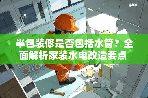 半包装修是否包括水管？全面解析家装水电改造要点 半包装修包括水管吗