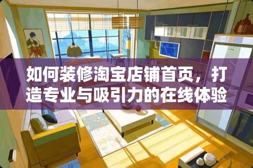 如何装修淘宝店铺首页，打造专业与吸引力的在线体验 如何装修淘宝店铺首页