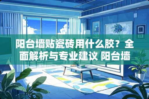 阳台墙贴瓷砖用什么胶？全面解析与专业建议 阳台墙贴瓷砖用什么胶