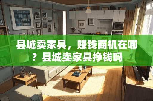 县城卖家具，赚钱商机在哪？县城卖家具挣钱吗