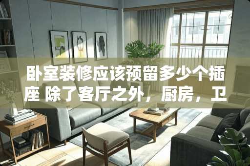 卧室装修应该预留多少个插座 除了客厅之外，厨房，卫生间还有卧室该留几个插座呢？怎么留