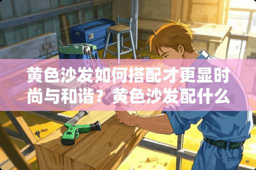 黄色沙发如何搭配才更显时尚与和谐？黄色沙发配什么颜色家具