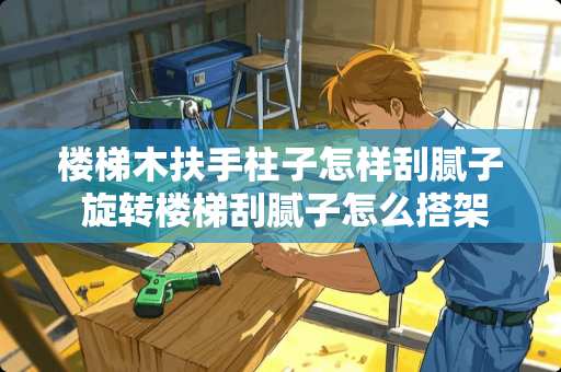 楼梯木扶手柱子怎样刮腻子 旋转楼梯刮腻子怎么搭架子