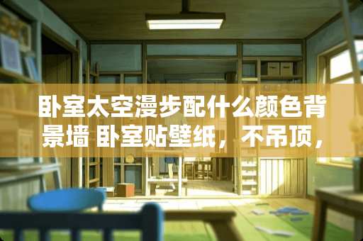 卧室太空漫步配什么颜色背景墙 卧室贴壁纸，不吊顶，是否需要石膏线条？怎样做更美观