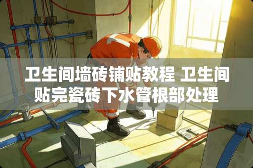 卫生间墙砖铺贴教程 卫生间贴完瓷砖下水管根部处理