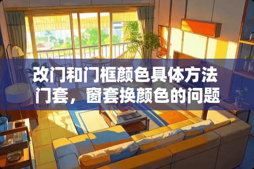 改门和门框颜色具体方法 门套，窗套换颜色的问题
