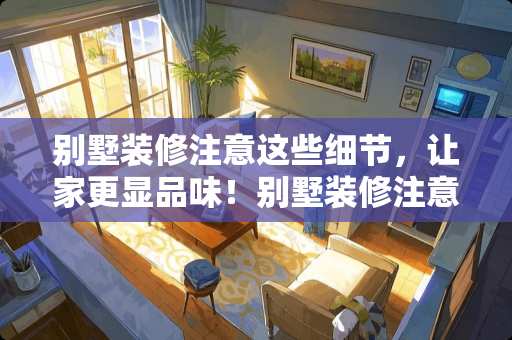 别墅装修注意这些细节，让家更显品味！别墅装修注意哪些