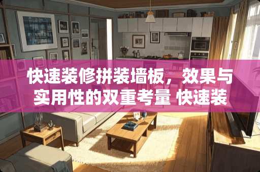 快速装修拼装墙板，效果与实用性的双重考量 快速装修拼装墙板好吗