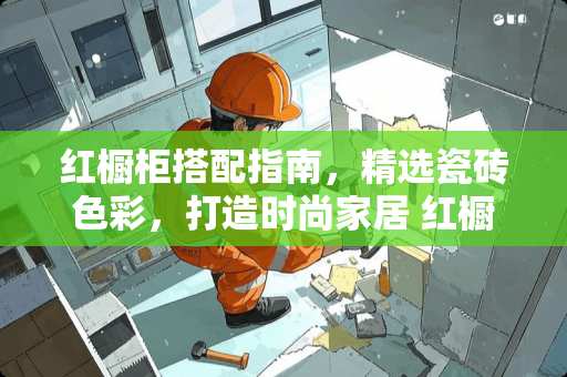 红橱柜搭配指南，精选瓷砖色彩，打造时尚家居 红橱柜配什么颜色瓷砖