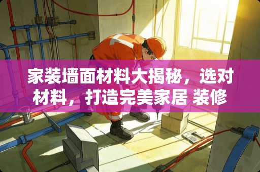 家装墙面材料大揭秘，选对材料，打造完美家居 装修墙面材料有哪些