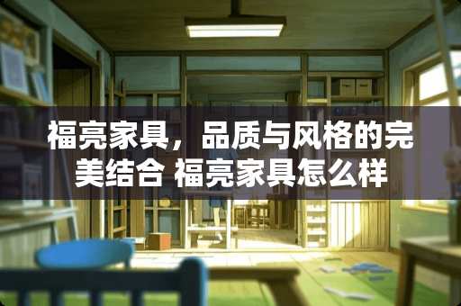 福亮家具，品质与风格的完美结合 福亮家具怎么样