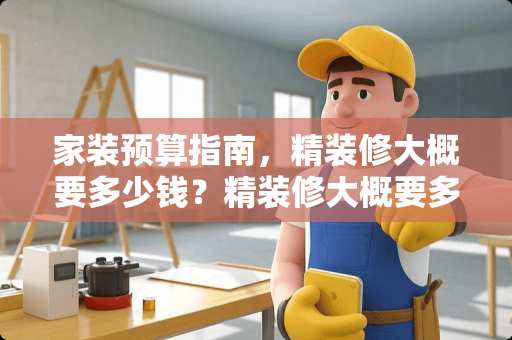 家装预算指南，精装修大概要多少钱？精装修大概要多少钱