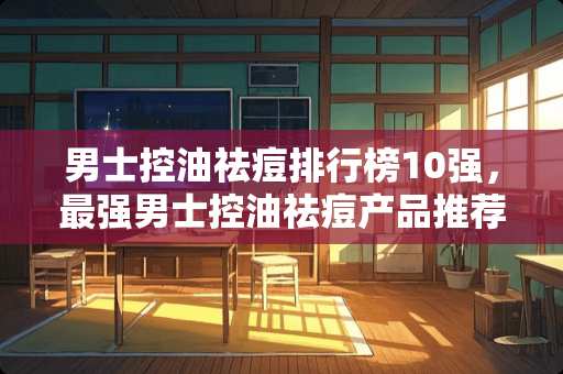 男士控油祛痘排行榜10强，最强男士控油祛痘产品推荐？