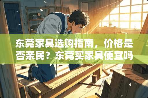 东莞家具选购指南，价格是否亲民？东莞买家具便宜吗