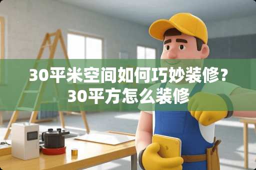30平米空间如何巧妙装修？30平方怎么装修