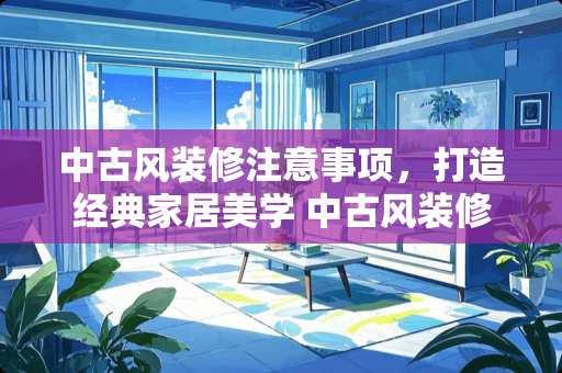 中古风装修注意事项，打造经典家居美学 中古风装修注意事项