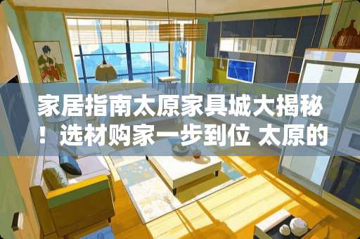家居指南太原家具城大揭秘！选材购家一步到位 太原的家具城有哪些