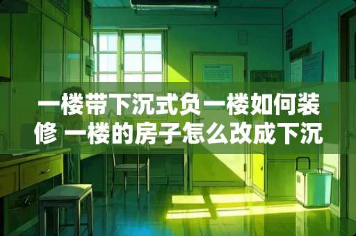 一楼带下沉式负一楼如何装修 一楼的房子怎么改成下沉式客厅