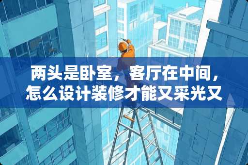 两头是卧室，客厅在中间，怎么设计装修才能又采光又美观 我家客厅和卧室是一个大屋子，怎么解决卧室的私密性和客厅的采光呢