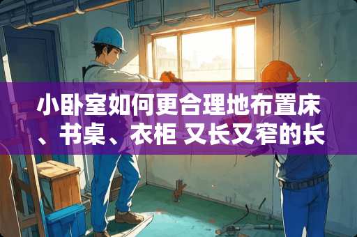 小卧室如何更合理地布置床、书桌、衣柜 又长又窄的长方形卧室设计