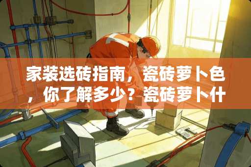 家装选砖指南，瓷砖萝卜色，你了解多少？瓷砖萝卜什么颜色