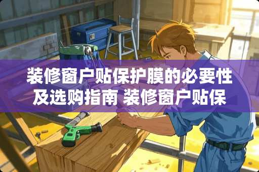 装修窗户贴保护膜的必要性及选购指南 装修窗户贴保护膜吗