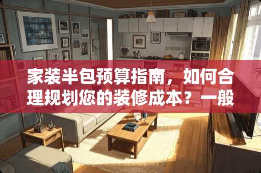 家装半包预算指南，如何合理规划您的装修成本？一般装修半包多少钱