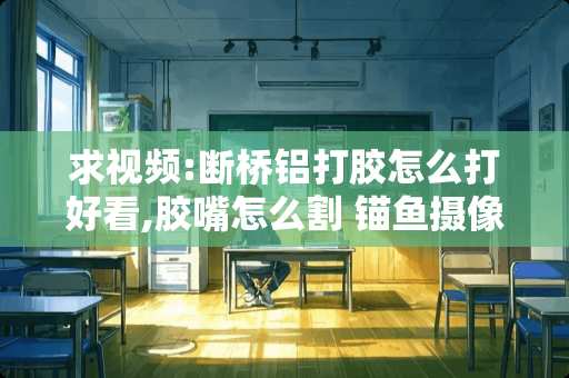 求视频:断桥铝打胶怎么打好看,胶嘴怎么割 锚鱼**头上的密封胶怎么去掉