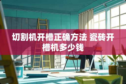 切割机开槽正确方法 瓷砖开槽机多少钱