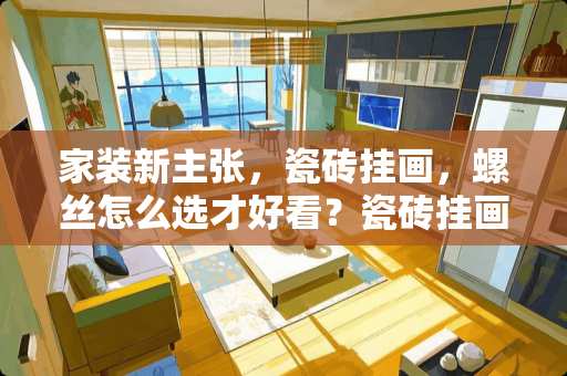 家装新主张，瓷砖挂画，螺丝怎么选才好看？瓷砖挂画用什么螺丝好看
