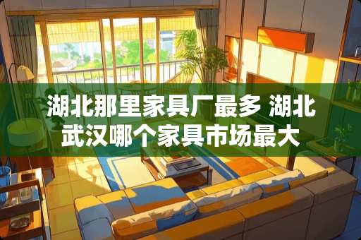 湖北那里家具厂最多 湖北武汉哪个家具市场最大