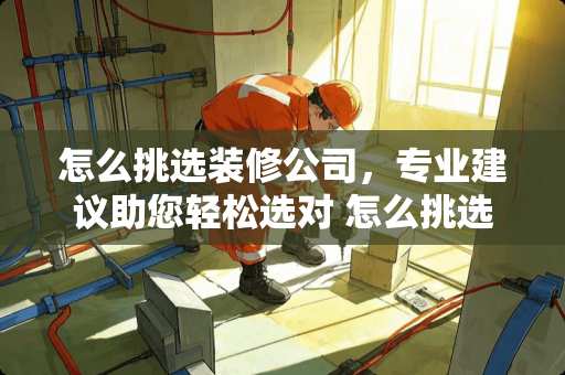 怎么挑选装修公司，专业建议助您轻松选对 怎么挑选装修公司