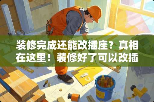 装修完成还能改插座？真相在这里！装修好了可以改插座吗