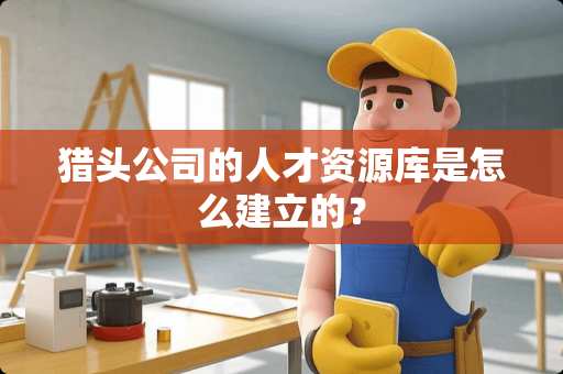 猎头公司的人才资源库是怎么建立的？