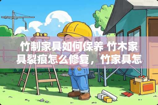 竹制家具如何保养 竹木家具裂痕怎么修复，竹家具怎么防变形开裂