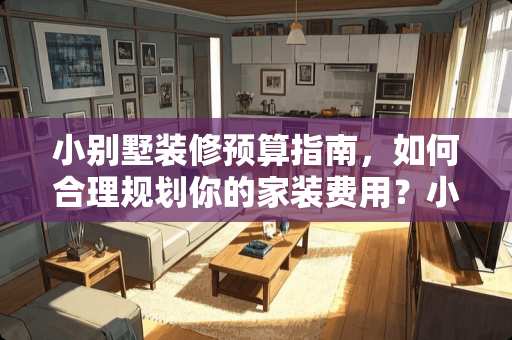 小别墅装修预算指南，如何合理规划你的家装费用？小别墅装修要多少钱