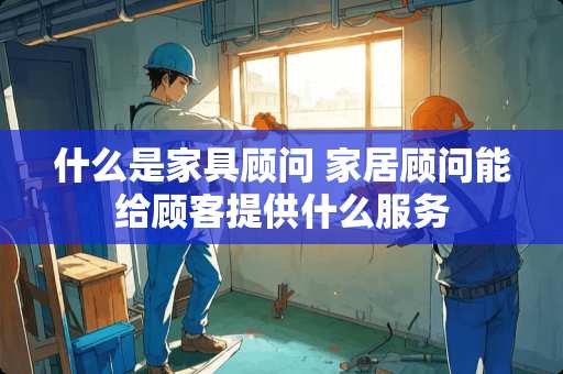 什么是家具顾问 家居顾问能给顾客提供什么服务
