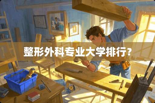 整形外科专业大学排行？