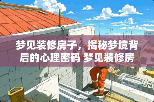 梦见装修房子，揭秘梦境背后的心理密码 梦见装修房子是什么意思