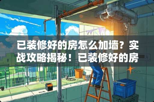 已装修好的房怎么加墙？实战攻略揭秘！已装修好的房怎么加墙