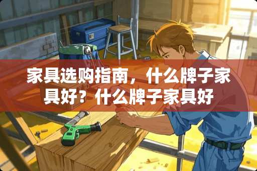 家具选购指南，什么牌子家具好？什么牌子家具好