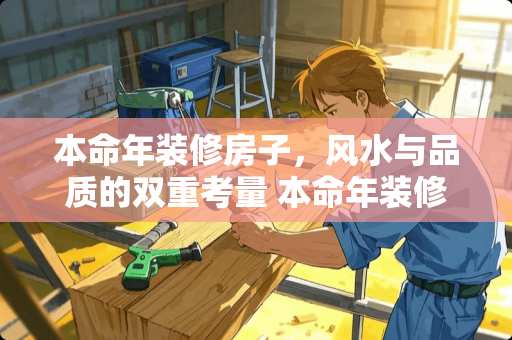 本命年装修房子，风水与品质的双重考量 本命年装修房子好吗