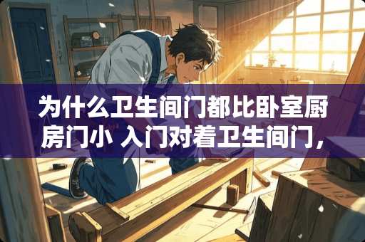 为什么卫生间门都比卧室厨房门小 入门对着卫生间门，两边是卧室门，间距一米六。该怎么装修