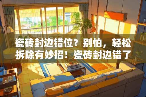 瓷砖封边错位？别怕，轻松拆除有妙招！瓷砖封边错了怎么拆