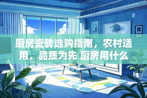 厨房瓷砖选购指南，农村适用，品质为先 厨房用什么瓷砖好农村