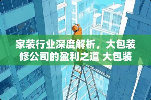 家装行业深度解析，大包装修公司的盈利之道 大包装修公司挣多少